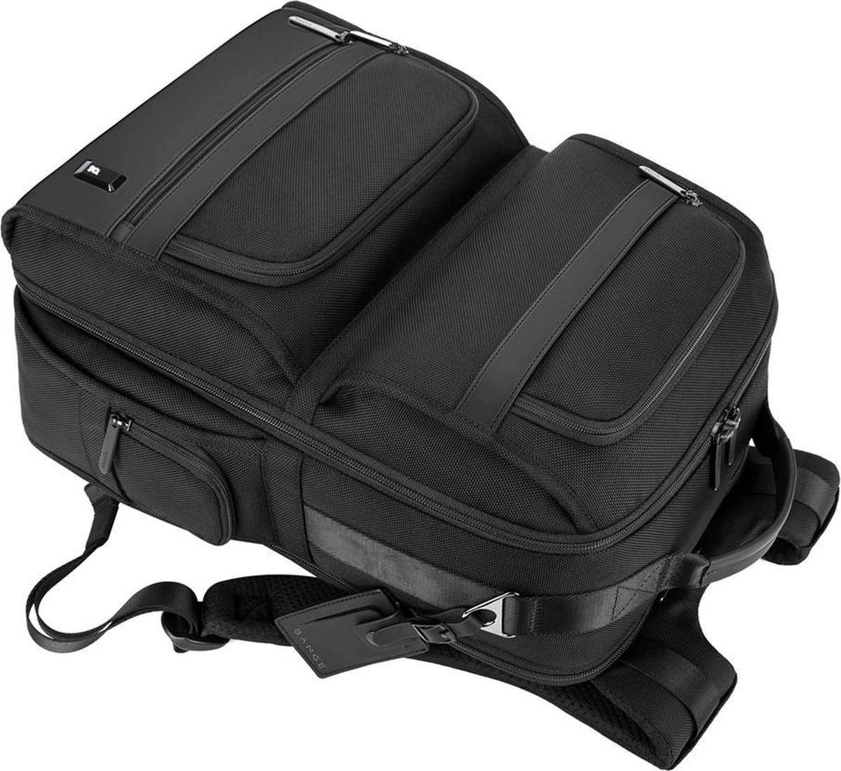 Bange Rugtas - 15,6 Inch - Laptop Rugzak - Waterafstotend - Zwart - Incl. Smart Thermosfles 6 Bange Rugtas - 15,6 Inch - Laptop Rugzak - Waterafstotend - Zwart - Incl. Smart Thermosfles - Afbeelding 4