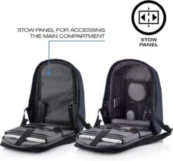 XD Design Bobby Hero Small - Anti-Diefstal Rugzak 11.5 Liter -Navy -Tassen Kortingen Winkel 1200x1113 1