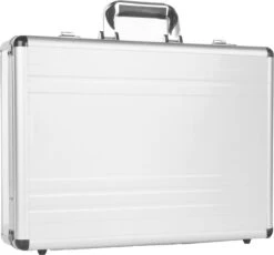 Dermata Laptoptas / Werktas / Aktetas - Business - Zilver - -Tassen Kortingen Winkel 1200x1115 1