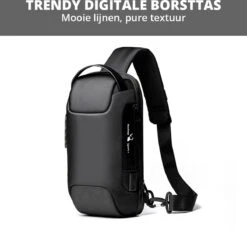 Brandie® - Rugzak - Laptop Rugzak Tot Voor Unisex - Schooltas - Waterdicht - Large Capaciteit - USB Poort - Met Regenhoes - Schoudertas Voor Reizen En Zakelijk Werk - Materiaal Polyester - Maat16 X 11 X 33 Inch - Zwart -Tassen Kortingen Winkel 1200x1117 2