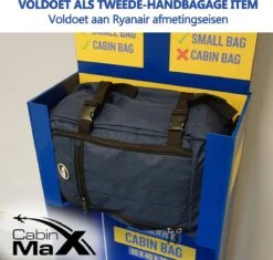 CabinMax Metz Reistas – Handbagage 20L – Rugzak – Schooltas - 40x25x20 Cm – Compact Backpack – Lichtgewicht –Nocturna -Tassen Kortingen Winkel 1200x1143 2