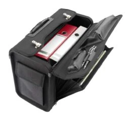 Dermata Pilotenkoffer Nylon 1340NY Zwart 22 Dermata Pilotenkoffer Nylon 1340NY Zwart -Tassen Kortingen Winkel 1200x1145 1