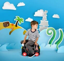 Trunki Ride-On Handbagage Koffer 46 Cm - Piraat Pedro -Tassen Kortingen Winkel 1200x1145