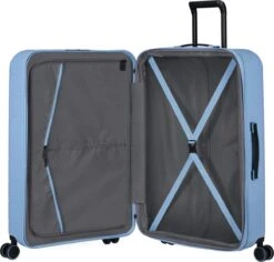 American Tourister Reiskoffer - Novastream Spinner 77/28 Tsa Exp (Large) Pastel Blue -Tassen Kortingen Winkel 1200x1146