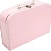 Merkloos Kinder Koffertje BABYROZE 30 Cm Karton. Decoratie, Opbergen Pokemon Kaarten, Opbergen Mondkapjes, Opbergen Pop It Fidget Toys,speelgoed, Logeer Partij, Kinderkoffer.