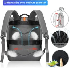 Rugzak Voor Dames En Meisjes, Waterdichte Retro Laptoprugzak Met 15,6 Inch Laptopvak, Modieuze Rugzak, Schoolrugzak Voor Business, Reizen, Vrije Tijd, Werk, School, Werk, Grijs -Tassen Kortingen Winkel 1200x1159 1