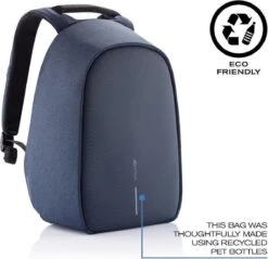 XD Design Bobby Hero Small - Anti-Diefstal Rugzak 11.5 Liter -Navy -Tassen Kortingen Winkel 1200x1159 2