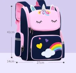 Unicorn Speelgoed - Pop It Tasje - Schooltas Meisje - Kinderrugzak - Rugtas Meisje - Blauw - 40 X 27 X 15 Cm -Tassen Kortingen Winkel 1200x1165 3