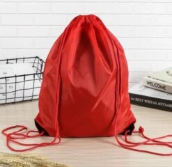 Merkloos Gymtas Met Rijgkoord - Nylon Rugzakjes – Nylon Rugzak – Geel -Tassen Kortingen Winkel 1200x1166 5