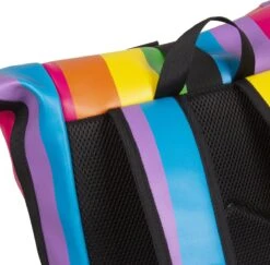 New Rebels® Mart - Rugtas - Regenboog - Waterbestendig - Roll-top - 151413121087.9 - 35x10x46cm - Rugzak / Backpack -Tassen Kortingen Winkel 1200x1180 4