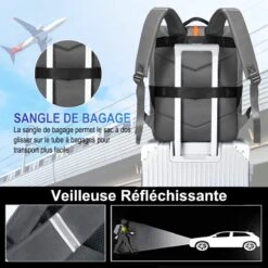 Rugzak Voor Dames En Meisjes, Waterdichte Retro Laptoprugzak Met 15,6 Inch Laptopvak, Modieuze Rugzak, Schoolrugzak Voor Business, Reizen, Vrije Tijd, Werk, School, Werk, Grijs -Tassen Kortingen Winkel 1200x1200 1024