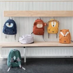 Trixie Hippo Kinderrugzak / Rugtas / Schooltas - Backpack - 12 Liter - Katoen - Blauw -Tassen Kortingen Winkel 1200x1200 1029