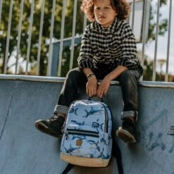 Pick & Pack Shark Rugzak M - Light Blue -Tassen Kortingen Winkel 1200x1200 1057