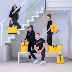 New Rebels Laptoprugzak Mart - Geel -Tassen Kortingen Winkel 1200x1200 1138