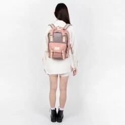 Doughnut Rugtas / Rugzak / Laptoptas / Schooltas - Macaroon - 14 Inch - 16 Liter - Paars -Tassen Kortingen Winkel 1200x1200 1171