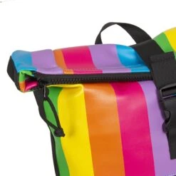 New Rebels® Mart - Rugtas - Regenboog - Waterbestendig - Roll-top - 151413121087.9 - 35x10x46cm - Rugzak / Backpack -Tassen Kortingen Winkel 1200x1200 1208