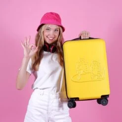 Biggdesign Cats Handbagage - Koffer - Reiskoffer - Geel - Klein -Tassen Kortingen Winkel 1200x1200 121