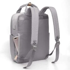 Merkloos Veran Rugtas - Rugzak - 30 Liter - 15,6" Laptopvak - Boekentas - Vintage - Heren - Dames - Laptop - School - Boekentas - Grijs -Tassen Kortingen Winkel 1200x1200 1231