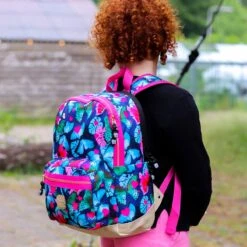 Pick & Pack Prachtige Vlinder - Rugzak - Donkerblauw - Maat M -Tassen Kortingen Winkel 1200x1200 1293