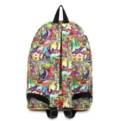 Miss Lulu Rugzak - 22,61 Liter - Graffiti (e1401g) -Tassen Kortingen Winkel 1200x1200 1354