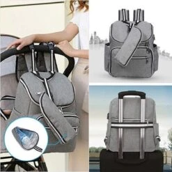 Rugtas Zeer Stevig, De Rugtas Is Geïsoleerd GESCHIKT VOOR Luiers, Babyflessen, Cosmeticadoeken, Vochtige Doeken, Kleding, Handdoeken, Hoeden, Kleine Schoenen, Sokken, En Veel Meer -Tassen Kortingen Winkel 1200x1200 1377