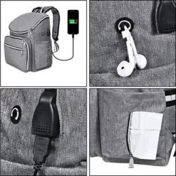 Rugtas Zeer Stevig, De Rugtas Is Geïsoleerd GESCHIKT VOOR Luiers, Babyflessen, Cosmeticadoeken, Vochtige Doeken, Kleding, Handdoeken, Hoeden, Kleine Schoenen, Sokken, En Veel Meer -Tassen Kortingen Winkel 1200x1200 1378