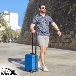 CabinMax Handbagage Koffer - Trolley 30L - Harde Reiskoffer - 45x36x20cm - Lichtgewicht - Groot Capaciteit - Aegean Blue 21 CabinMax Handbagage Koffer - Trolley 30L - Harde Reiskoffer - 45x36x20cm - Lichtgewicht - Groot Capaciteit - Aegean Blue -Tassen Kortingen Winkel 1200x1200 171
