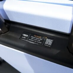 Princess Traveller PT01 - Handbagagekoffer - Pearl White - S - 55cm -Tassen Kortingen Winkel 1200x1200 216