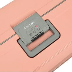 Decent Handbagage Koffer / Trolley / Reiskoffer - 55 Cm - 38 Liter - Polypropyleen - On-Tour - Roze -Tassen Kortingen Winkel 1200x1200 238