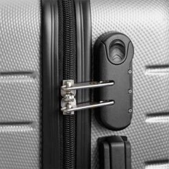 Swiss Alpine 2.0 - Handbagage Koffer - 55x35x20 Cm - 4 Wielen - Zilver -Tassen Kortingen Winkel 1200x1200 364