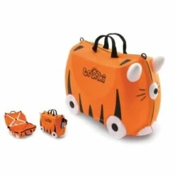Trunki Ride-On Handbagage Koffer 46 Cm - Tijger Tipu 22 Trunki Ride-On Handbagage Koffer 46 Cm - Tijger Tipu -Tassen Kortingen Winkel 1200x1200 417