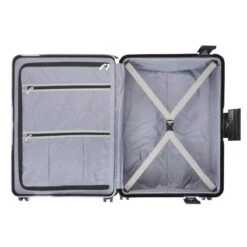CarryOn Steward TSA Reiskoffer - 65cm Trolley Met Kliksloten - Dubbele Wielen - Zwart -Tassen Kortingen Winkel 1200x1200 48