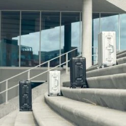 Aluminium Handbagage Koffer Mozzel Darrow - Reiskoffer Met Wielen - 51cm - Harde Koffer - Zilver -Tassen Kortingen Winkel 1200x1200 534