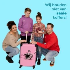 NoBoringSuitcases.com® Koffer Groot - Slak - Roze - Meisjes - Racen - Trolley Koffer Met TSA-slot - Met Wielen - 90 Liter - Reiskoffer - 66 Cm 14 NoBoringSuitcases.com® Koffer Groot - Slak - Roze - Meisjes - Racen - Trolley Koffer Met TSA-slot - Met Wielen - 90 Liter - Reiskoffer - 66 Cm -Tassen Kortingen Winkel 1200x1200 701