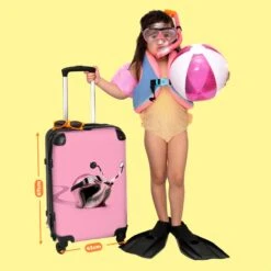 NoBoringSuitcases.com® Koffer Groot - Slak - Roze - Meisjes - Racen - Trolley Koffer Met TSA-slot - Met Wielen - 90 Liter - Reiskoffer - 66 Cm 15 NoBoringSuitcases.com® Koffer Groot - Slak - Roze - Meisjes - Racen - Trolley Koffer Met TSA-slot - Met Wielen - 90 Liter - Reiskoffer - 66 Cm -Tassen Kortingen Winkel 1200x1200 702