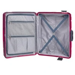 CarryOn Steward Kofferset - 2-delige TSA Trolleyset Met Kliksloten - Dubbele Wielen - Rood -Tassen Kortingen Winkel 1200x1200 768