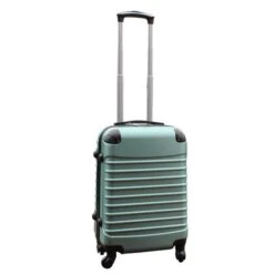 Travelerz Kofferset 2 Delig ABS Handbagage Koffers - Met Cijferslot - 39 Liter - Zilver - Groen -Tassen Kortingen Winkel 1200x1200 828