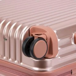 Royal Swiss - Reis Koffer - 56cm - Cijferslot- Lichtgewicht Koffer - 4 Wielen- Rosé Gold -Tassen Kortingen Winkel 1200x1200 845