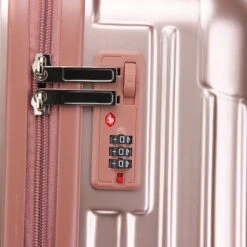 Royal Swiss - Reis Koffer - 56cm - Cijferslot- Lichtgewicht Koffer - 4 Wielen- Rosé Gold -Tassen Kortingen Winkel 1200x1200 846