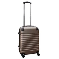 Travelerz Kofferset 2 Delig ABS Handbagage Koffers - Met Cijferslot - 39 Liter - Zwart - Goud -Tassen Kortingen Winkel 1200x1200 858