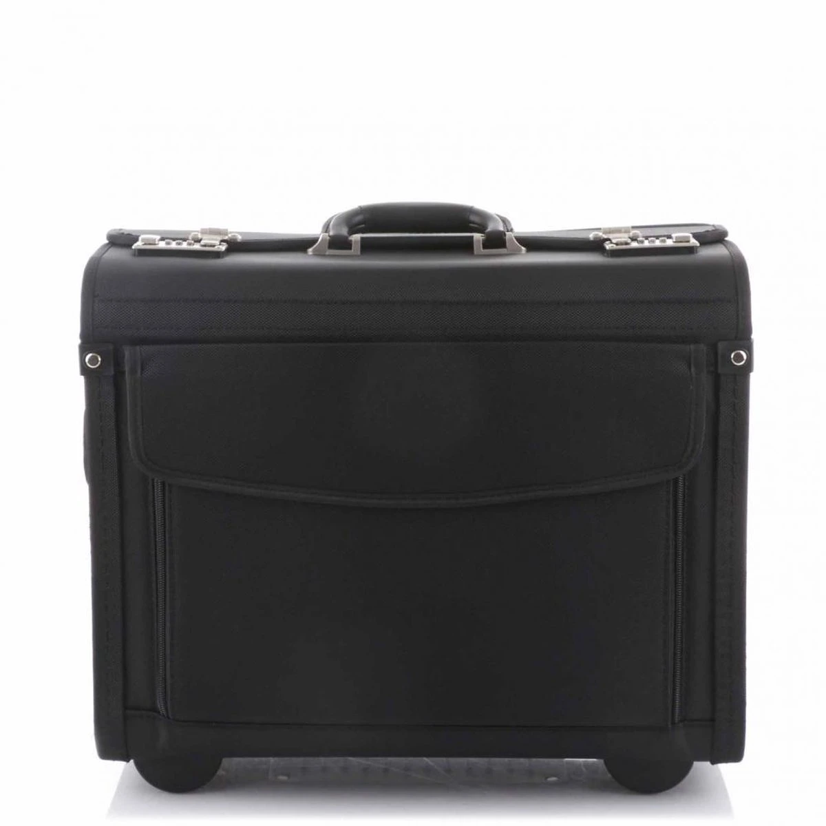 Dermata Pilotenkoffer Nylon 1340NY Zwart 4 Dermata Pilotenkoffer Nylon 1340NY Zwart - Afbeelding 2