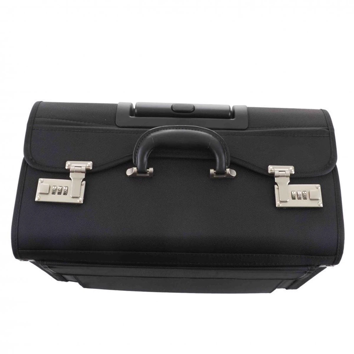 Dermata Pilotenkoffer Nylon 1340NY Zwart 9 Dermata Pilotenkoffer Nylon 1340NY Zwart - Afbeelding 7