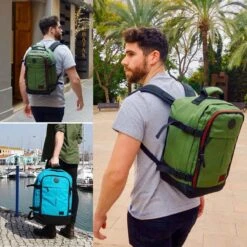 CabinMax Metz Reistas – Handbagage 20L – Rugzak – Schooltas - 40x25x20 Cm – Compact Backpack – Lichtgewicht – Teal -Tassen Kortingen Winkel 1200x1200 924