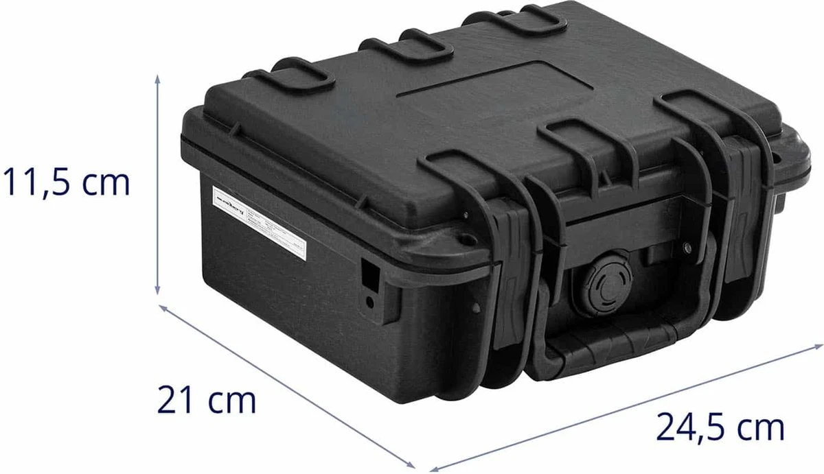 Steinberg Basic Transportkoffer - Waterdicht - 3.3 L - Zwart