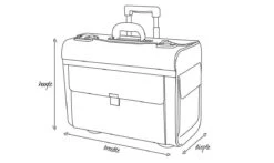 Lightpak The Flight - Attachékoffer - Zwart 9 Lightpak The Flight - Attachékoffer - Zwart -Tassen Kortingen Winkel 1200x715 3