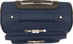SB Travelbags Bagage Stoffen Koffer 75cm 4 Wielen Trolley - Blauw -Tassen Kortingen Winkel 1200x736