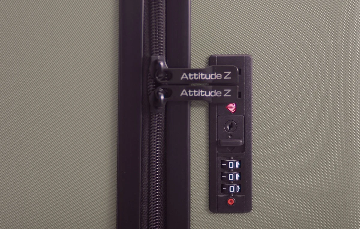 AttitudeZ Azur Handbagage Olijfgroen 55cm - TSA-slot 5 AttitudeZ Azur Handbagage Olijfgroen 55cm - TSA-slot - Afbeelding 3