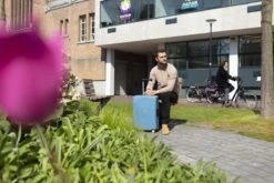 CarryOn Steward TSA Reiskoffer - 65cm Trolley Met Kliksloten - Dubbele Wielen - Blauw -Tassen Kortingen Winkel 1200x800 47