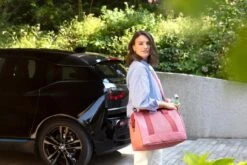 Reisenthel Allrounder M Reistas Sporttas - 18L - Twist Berry Roze -Tassen Kortingen Winkel 1200x800 60