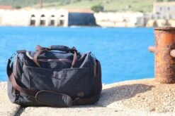 Yakfield - Reistas - Weekendtas - Kado - Dames En Heren - Canvas - Vintage Zwart Antraciet Grijs - Compact Middelgroot Model - 35 Liter Duffelbag - 5 Opbergvakken - 52x30x20 Cm -Tassen Kortingen Winkel 1200x800 63